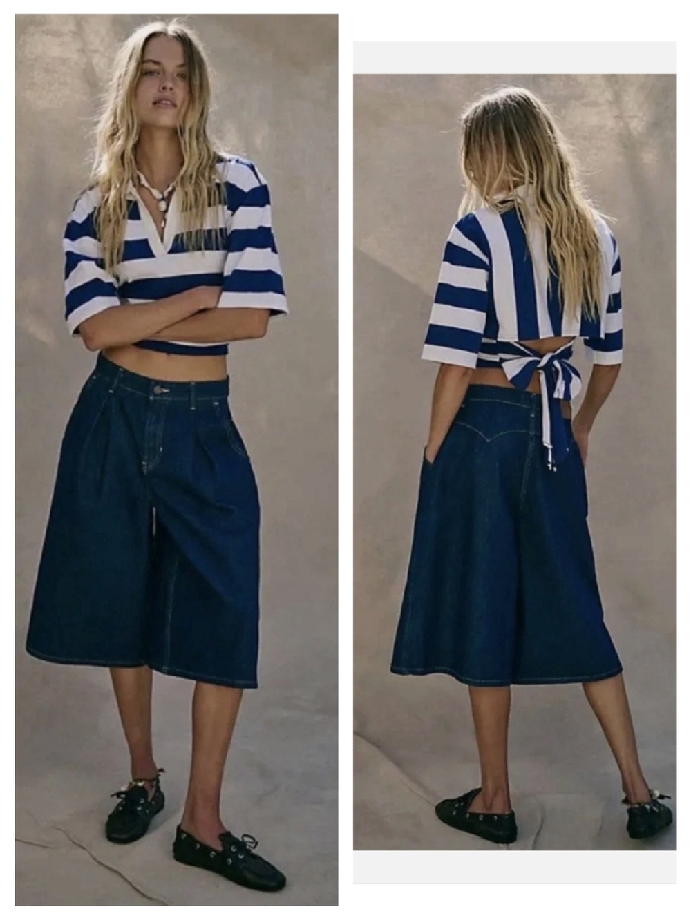 Free People CRVY Antonia Culotte Jeans